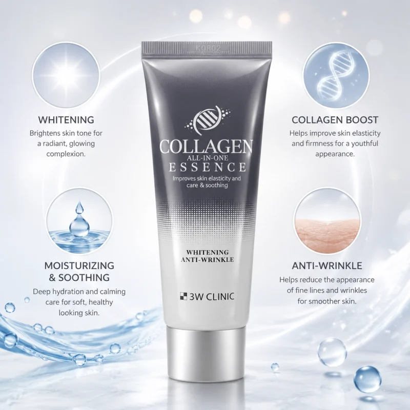 اسنس کلاژن 3W clinic مدل collagen حجم 60میل - Image 3