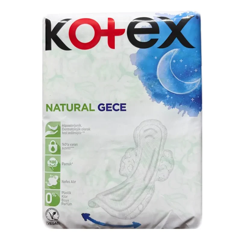 نوار بهداشتی کوتکس مدل Natural Gece