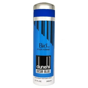 اسپری خوشبوکننده بدن مردانه بیو استار Dunehil Desir Blue حجم ۲۰۰ میل