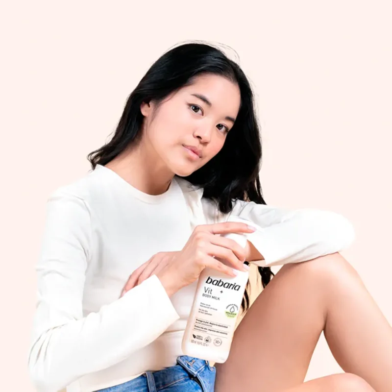 شیر بدن باباریا مدل Vitamin E حجم 500میل - Image 4