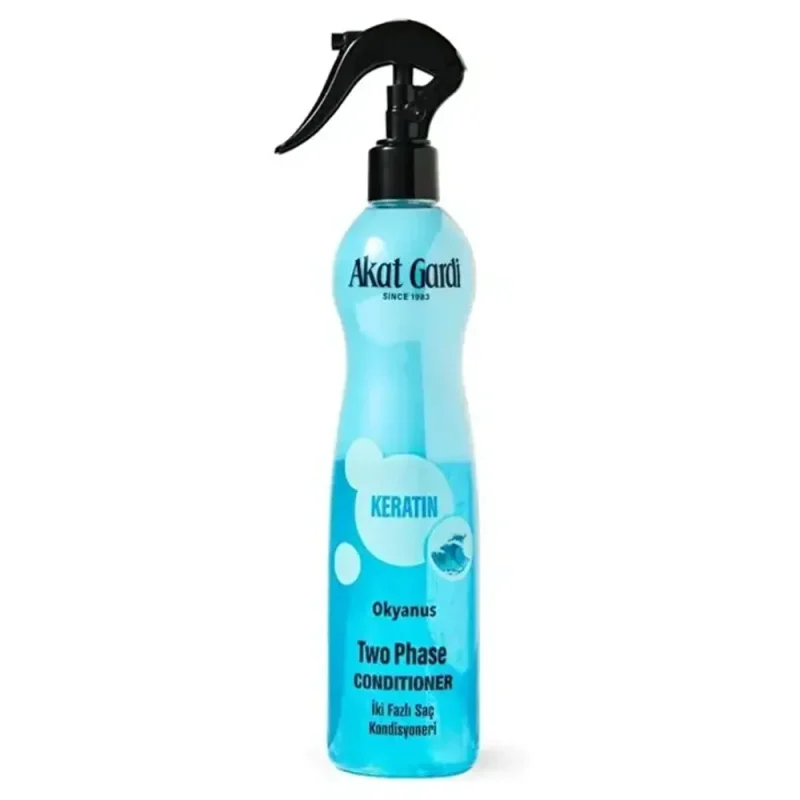 اسپری دوفاز مو آکات گاردی مدل Keratin حجم ۴۰۰ میل