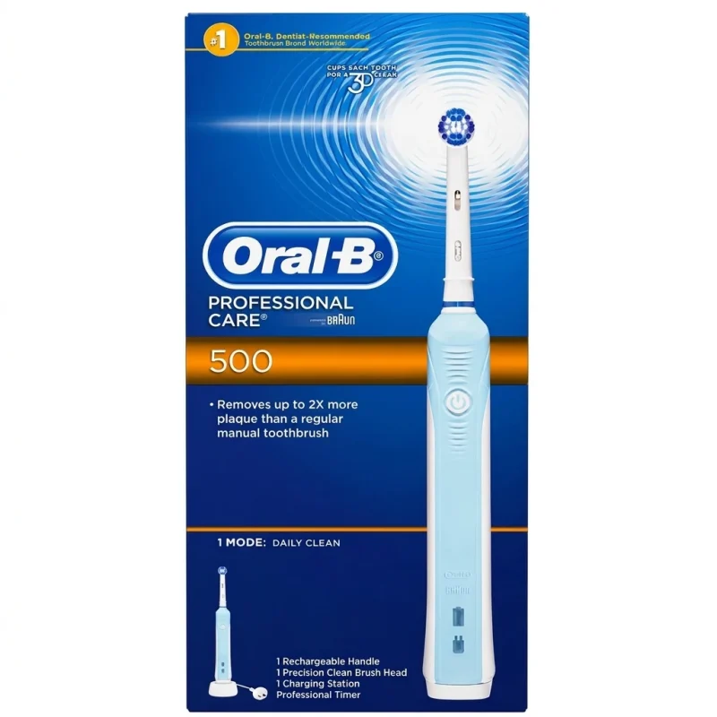 مسواک برقی شارژی اورال بی مدل Professional care 500 - Image 2