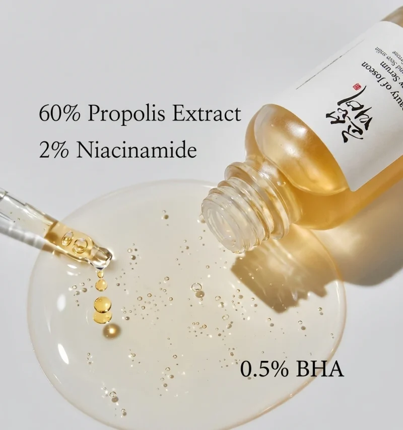 سرم  پروپولیس و نیاسینامید بیوتی آف جوسان Niacinamide حجم 50میل - Image 2