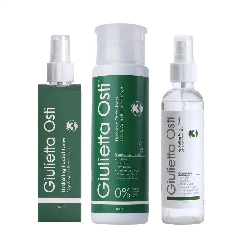 تونر آبرسان پوست چرب جولیتا اُستی Hydrating Facial - Image 4