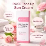 ضدآفتاب روشن کننده 3W Clinic مدل Rose Tone-Up حجم 70میل - Image 2