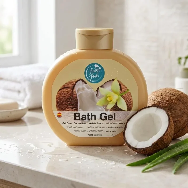 شامپو بدن فرش فیل مدل Vanilla and coconut حجم 750میل - Image 2