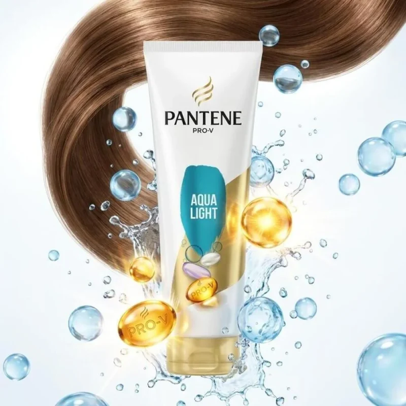 نرم کننده مو پنتن مدل Aqua Light حجم 275میل - Image 3