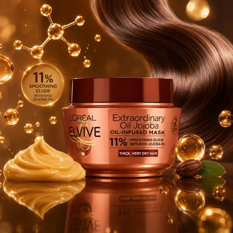 ماسک مو لورال مدل Extraordinaire Jojoba حجم 310میل - Image 2