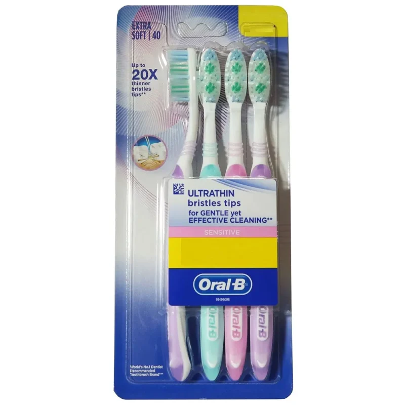 مسواک اورال‌بی مدل UltraThin Bristles