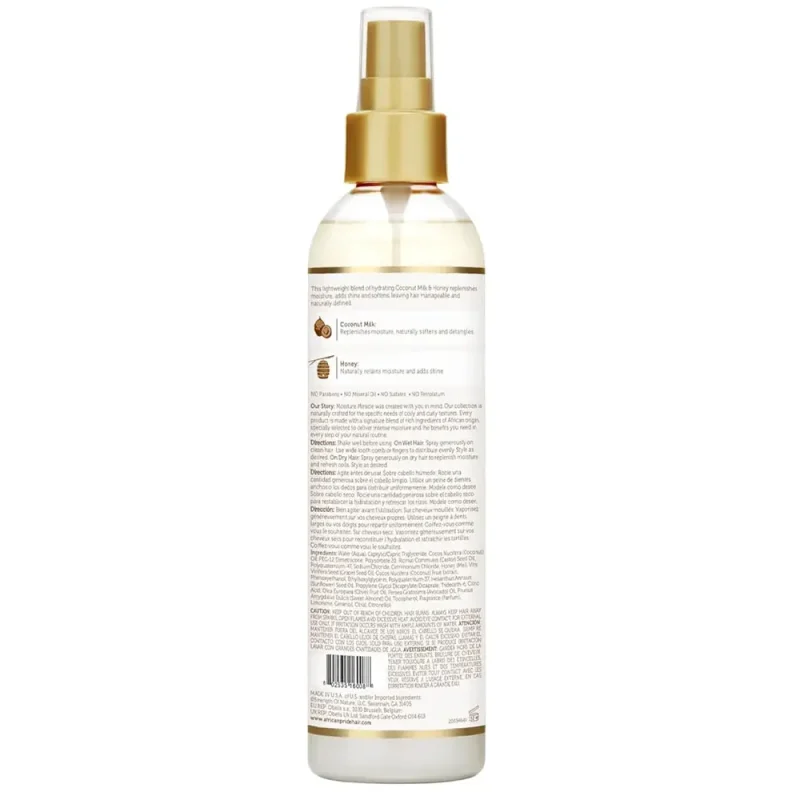 اسپری آبرسان مو افریکن پراید Moisture Miracle حجم ۲۳۷ میل - Image 2