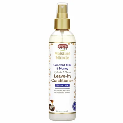 اسپری آبرسان مو افریکن پراید Moisture Miracle حجم ۲۳۷ میل