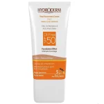 کرم ضد آفتاب کرم پودری هیدرودرم SPF50 حجم ۴۰ میل