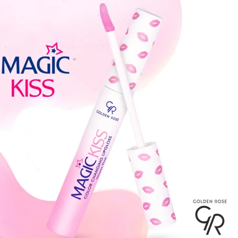 لیپ گلاس حرارتی گلدن رز مدل Magic Kiss حجم ۱۰ میل - Image 2