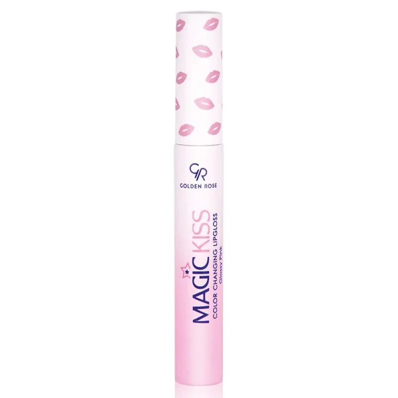لیپ گلاس حرارتی گلدن رز مدل Magic Kiss