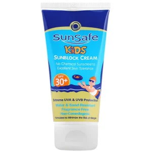 کرم ضد آفتاب کودک سان سیف Sunblock Cream حجم ۵۰ میل