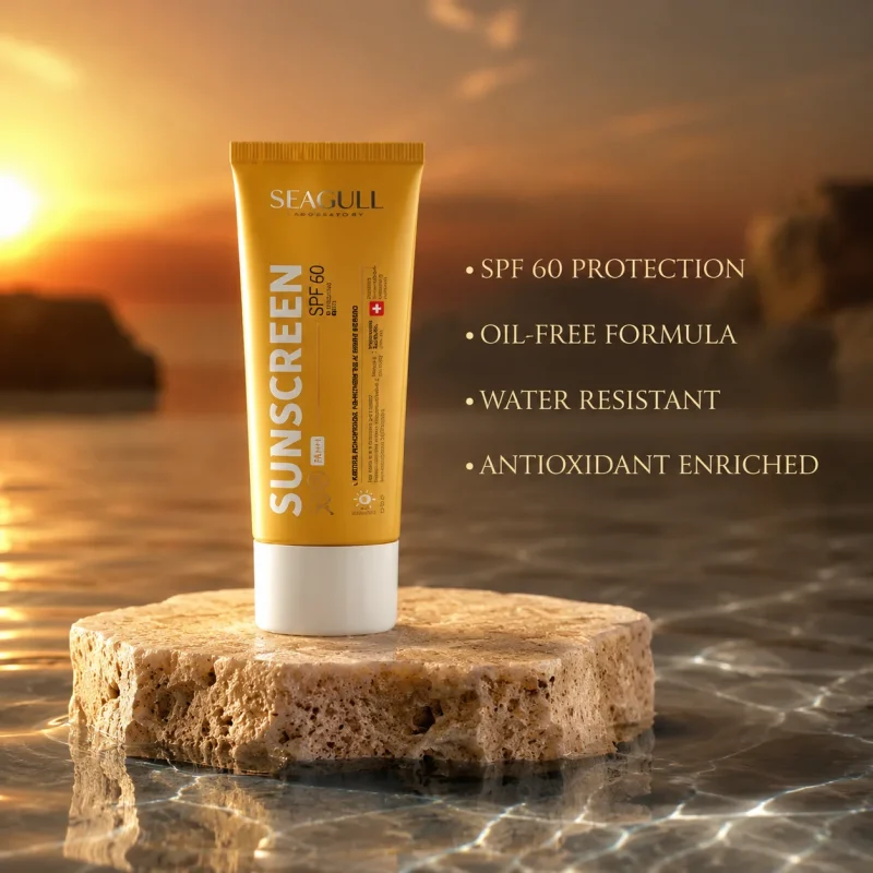 ضد آفتاب رنگی SPF60 سی‌گل