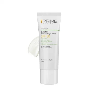 کرم مرطوبکننده بیرنگ SPF 30 پرایم کرم مرطوبکننده بیرنگ SPF 30 پرایم