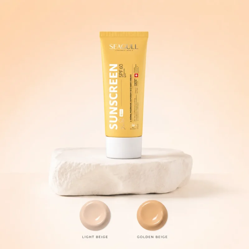 ضد آفتاب رنگی SPF60 سی‌گل