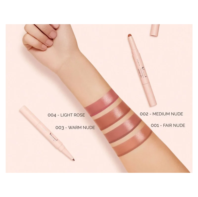 رژلب دوطرفه پوپا مدل Creamy Duo - Image 3