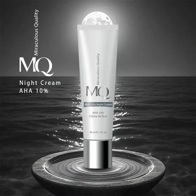 کرم شب لایه بردار ام کیو AHA 10% حجم ۳۰ میل - Image 2