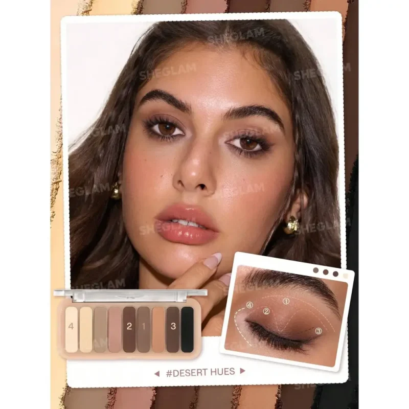 پالت سایه شیگلم مدل Desert Hues وزن 7.6گرم - Image 4