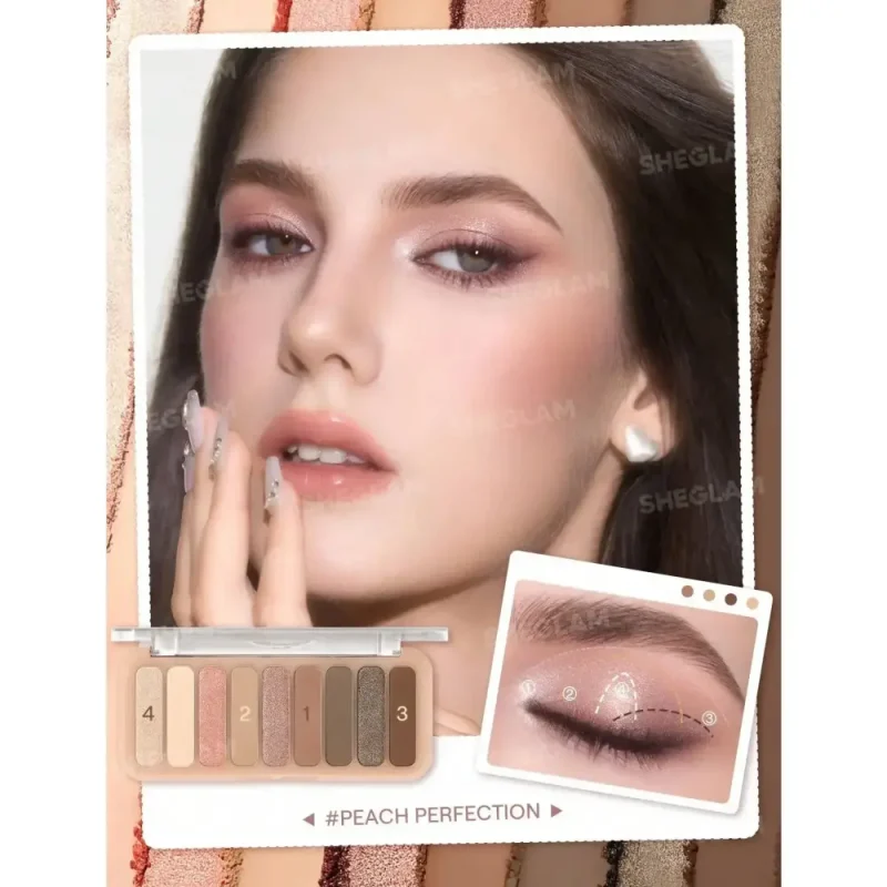 پالت سایه شیگلم مدل Peach Perfection وزن 7.6گرم - Image 3