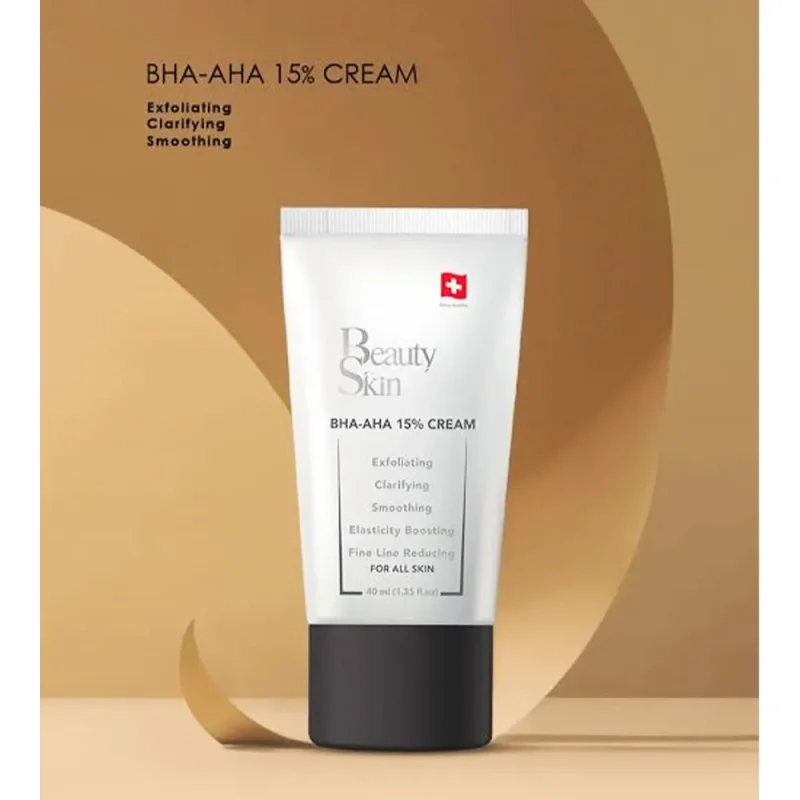 کرم لایه بردار بیوتی اسکین BHA-AHA 15% حجم ۴۰ میل - Image 3