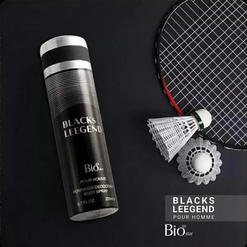 اسپری خوشبوکننده بدن مردانه بیو استار Blacks Leegend حجم ۲۰۰ میل - Image 2