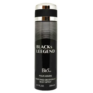 اسپری خوشبوکننده بدن مردانه بیو استار Blacks Leegend حجم ۲۰۰ میل