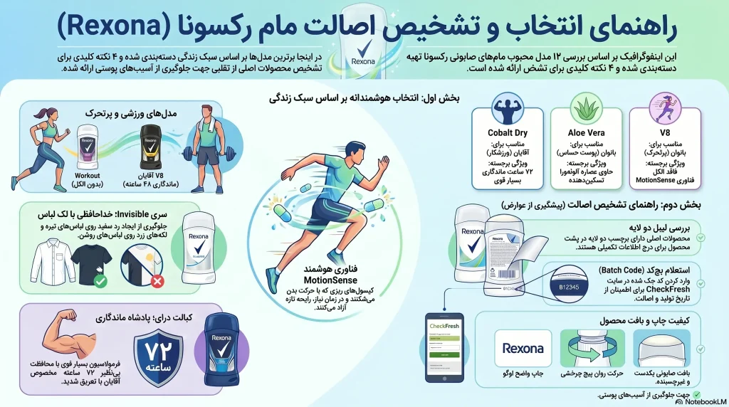 راهنمای انتخاب و اصالت دئودورانت