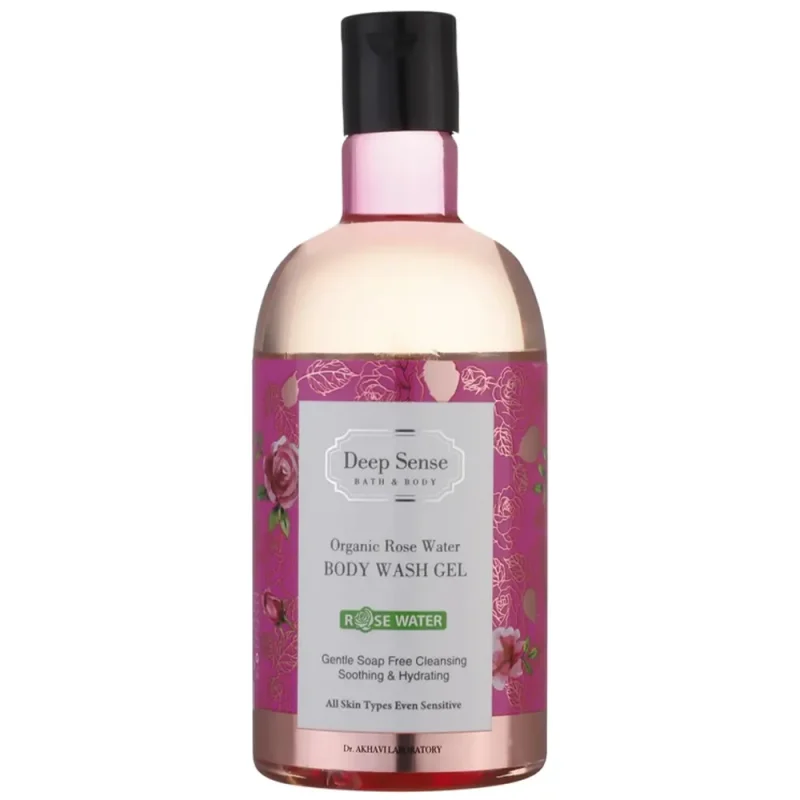 شامپو بدن گلاب دیپ سنس Rose Water حجم ۴۰۰ میل شامپو بدن گلاب دیپ سنس Rose Water حجم ۴۰۰ میل