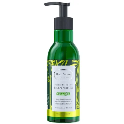 ژل شوینده صورت بامبو دیپ سنس Bamboo & Tea Tree حجم ۲۵۰ میل