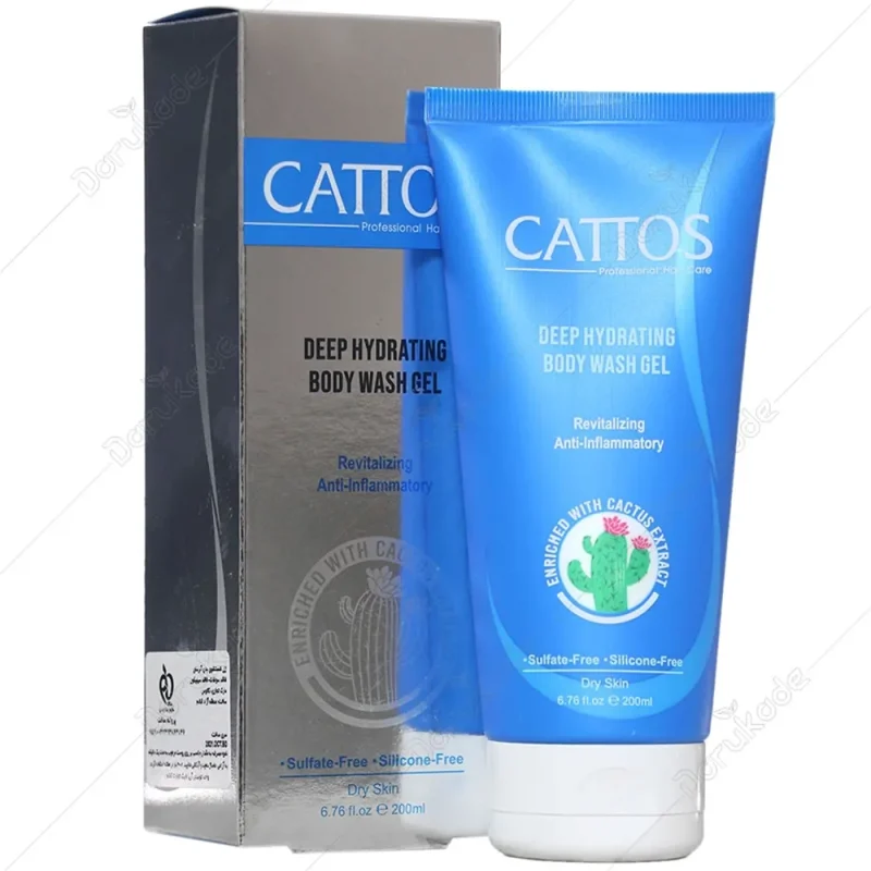 ژل شستشوی بدن آبرسان کاتوس Deep Hydrating حجم ۲۰۰ میل - Image 2