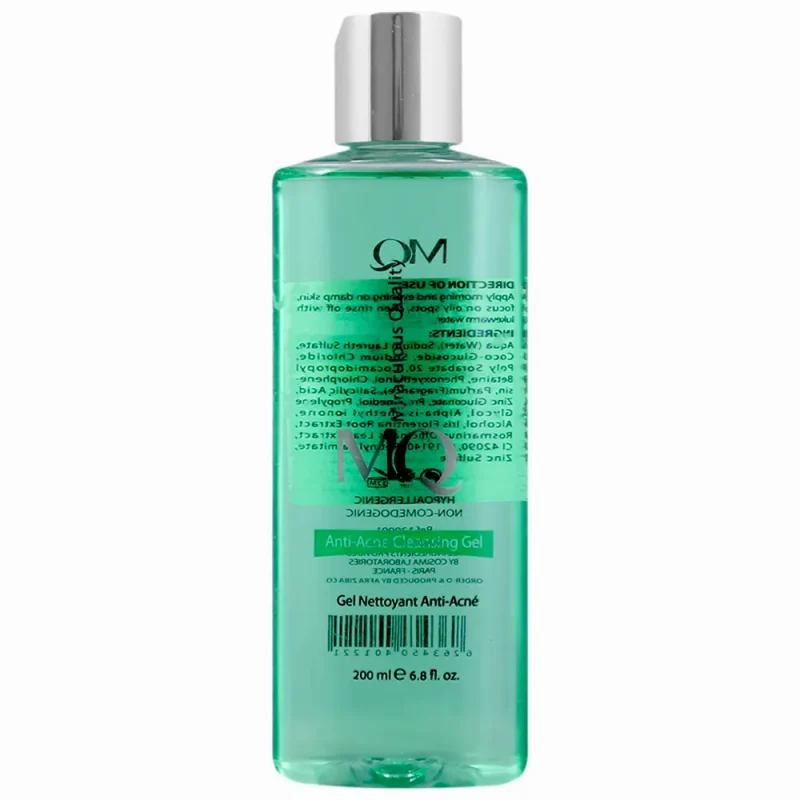 ژل فوم ضدجوش ام کیو Anti Acne حجم ۲۰۰ میل - Image 2