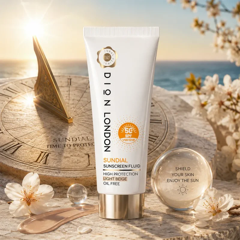 فلوئید ضد آفتاب دیون لندن Oil Free SPF50 حجم ۵۰ میل - تصویر 2