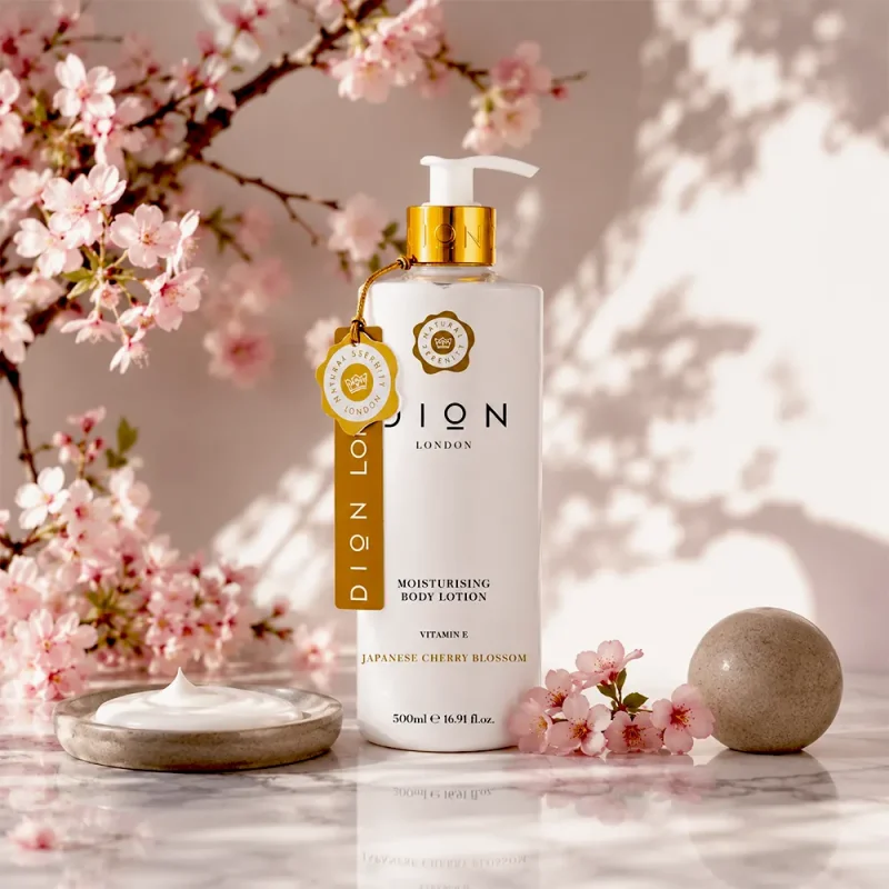 لوسیون بدن دیون لندن Japanese Cherry Blossom حجم ۵۰۰ میل - Image 2