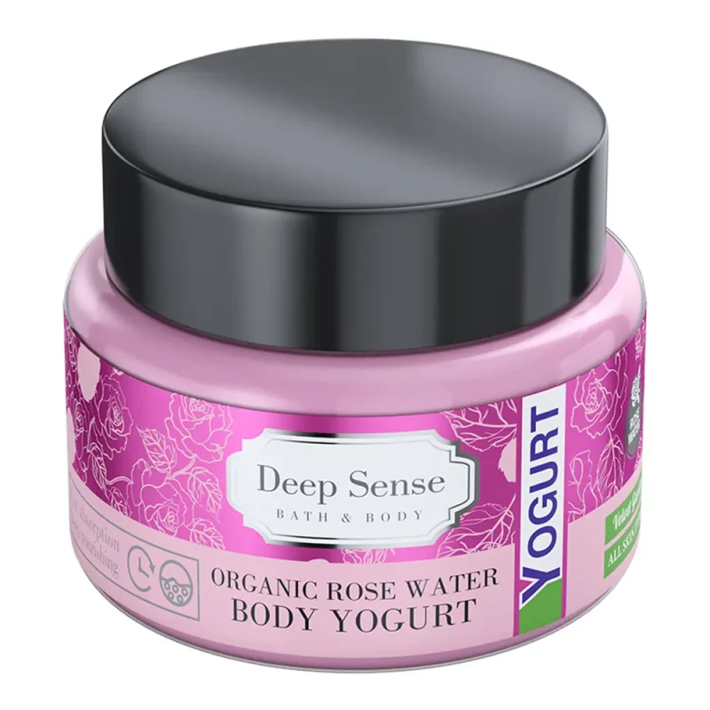 ماست بدن گلاب دیپ سنس Rose Water حجم ۲۵۰ میل - Image 3