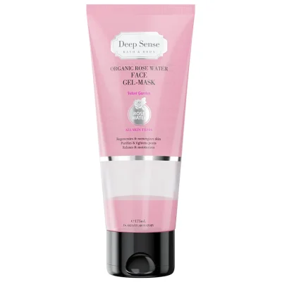 ژل ماسک صورت گلاب دیپ سنس Rose Water حجم ۲۲۵ میل