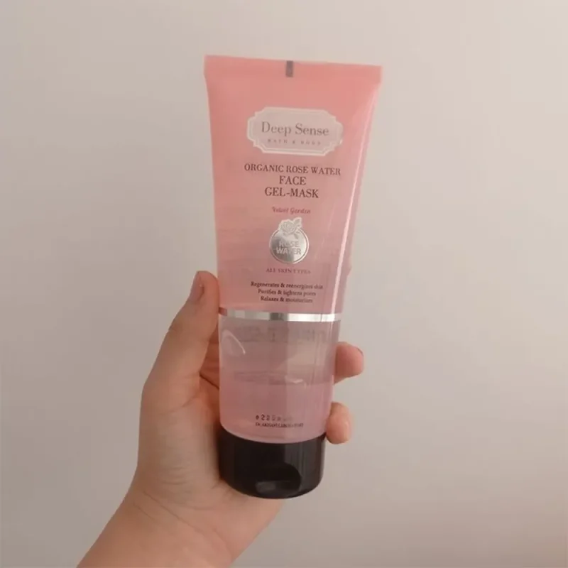 ژل ماسک صورت گلاب دیپ سنس Rose Water حجم ۲۲۵ میل - Image 3