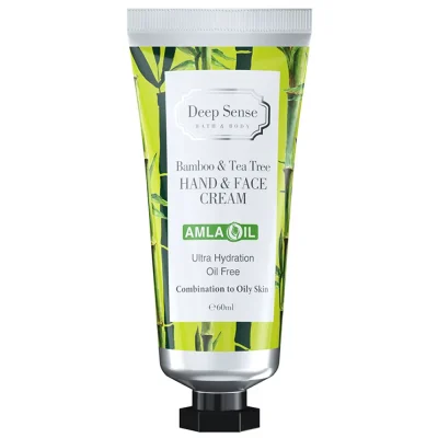 کرم مرطوب کننده دیپ سنس Bamboo & Tea Tree حجم ۶۰ میل