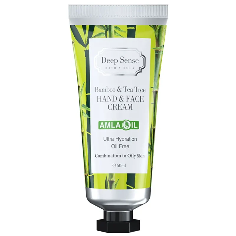 کرم مرطوب کننده دیپ سنس Bamboo & Tea Tree حجم ۶۰ میل کرم مرطوب کننده دیپ سنس Bamboo & Tea Tree حجم ۶۰ میل