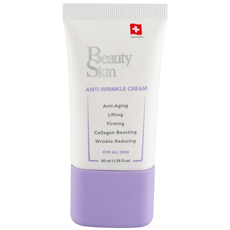 کرم ضدچروک بیوتی اسکین Anti Wrinkle حجم ۴۰ میل کرم ضدچروک بیوتی اسکین Anti Wrinkle حجم ۴۰ میل