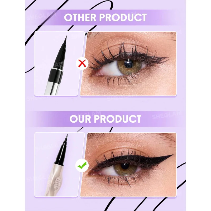 خط چشم ماژیکی شیگلم مدل Glide Control - Image 4