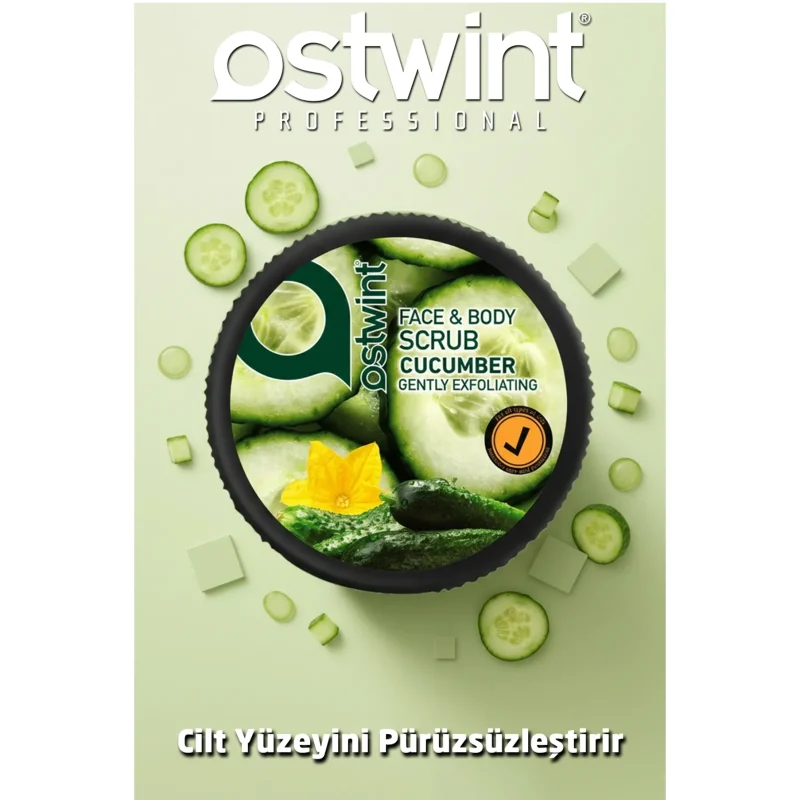 ژل اسکراب صورت و بدن استوینت مدل Cucumber حجم 300میل - Image 3