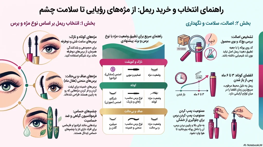 راهنمای انتخاب و خرید ریمل