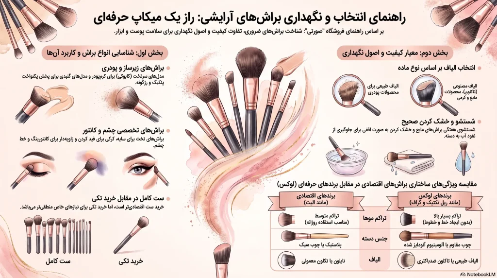 راهنمای انتخاب و نگهداری براش