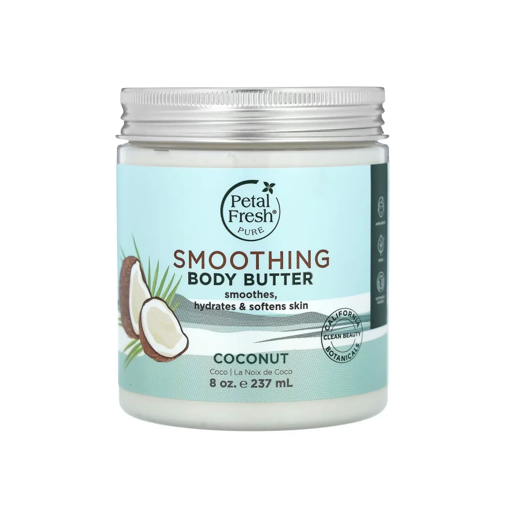 کره بدن پتال فرش Pure Smoothing Coconut 237 میلی‌لیتر