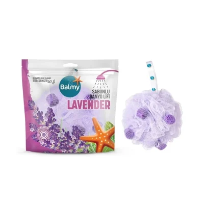 لیف حمام صابون‌دار بالمی مدل Lavender