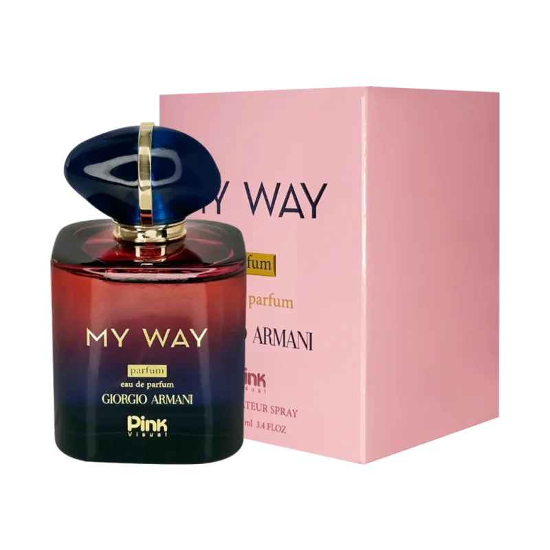 ادوپرفیوم زنانه پینک ویژوآل مدل My Way حجم 100میل - Image 2