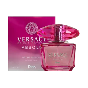 ادوپرفیوم زنانه پینک ویژوآل مدل Versace Crystal حجم 100میل